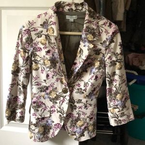 Floral printed Bershka blazer - size M